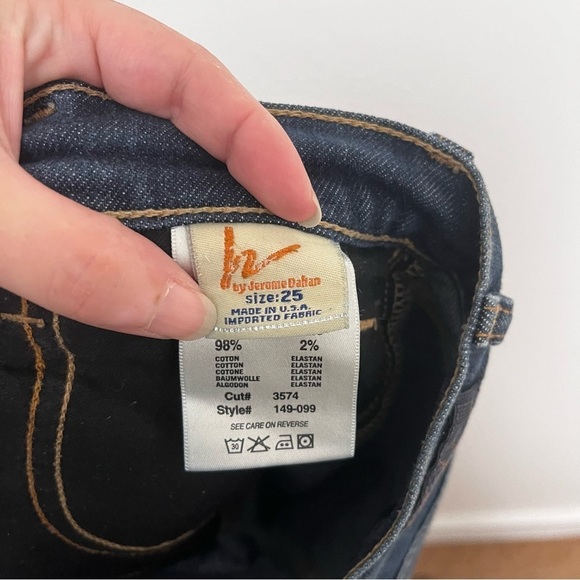 CITIZENS OF HUMANITY Jackie #149 Stretch Straight Leg Jeans Buckle Embroidery 25 - Picture 8 of 15